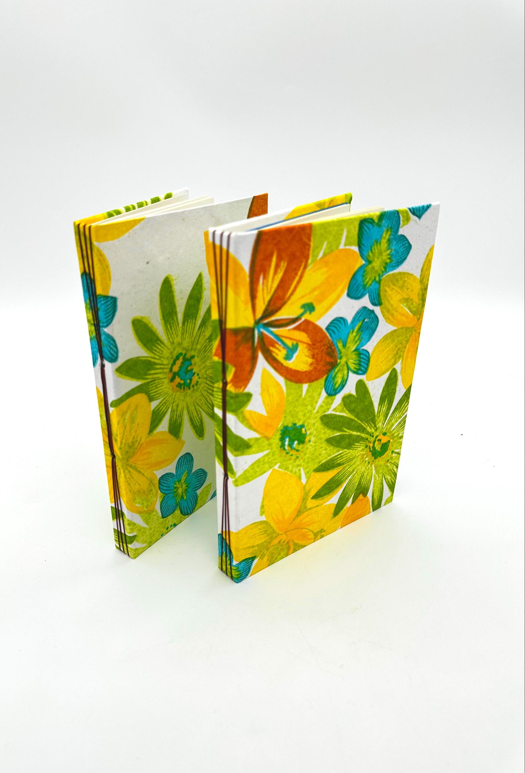 Tropical Floral Lined Journal