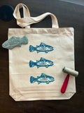 Trout Tote Bag