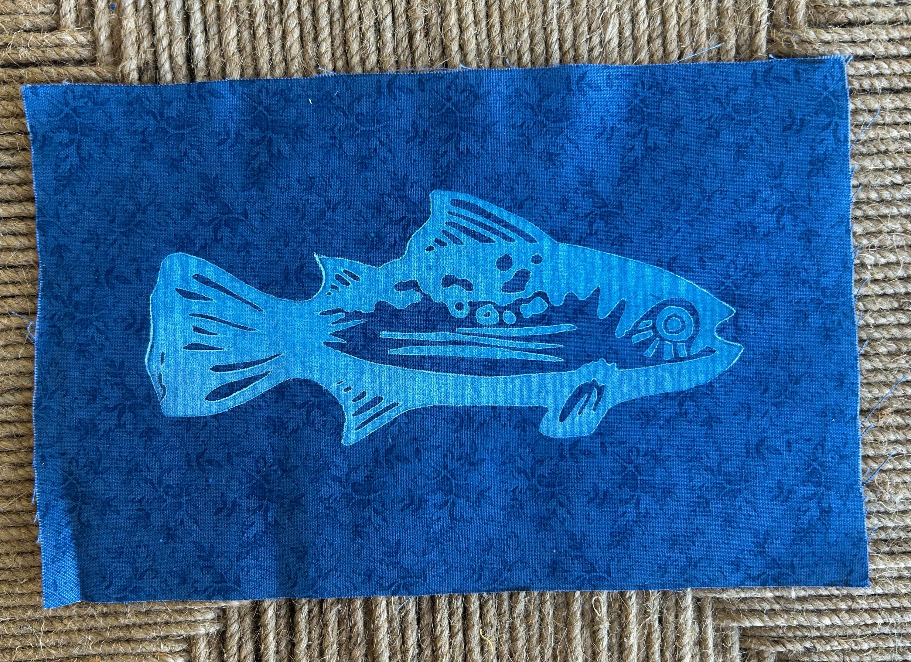 Trout Sew-On Patch