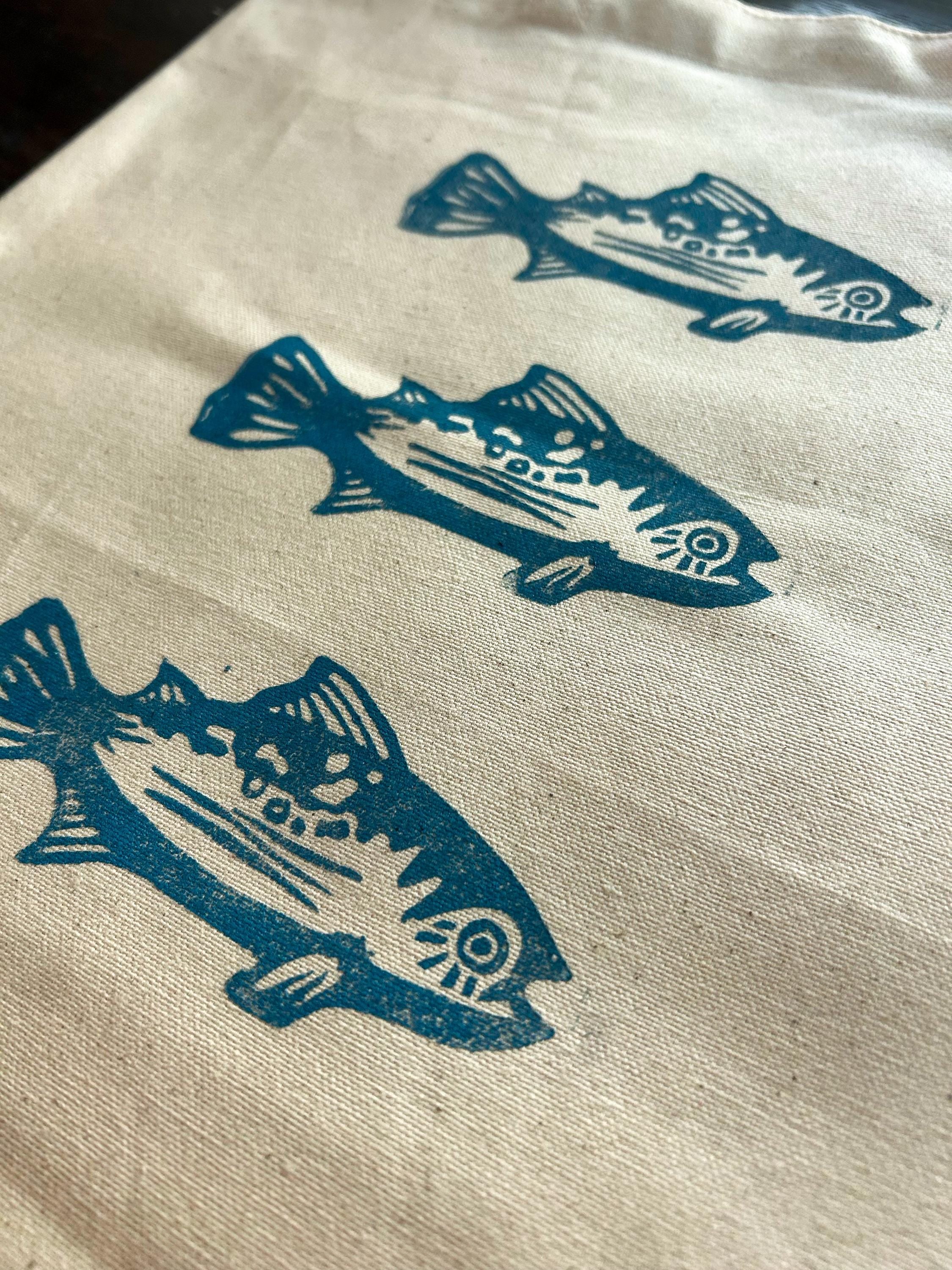 Trout Tote Bag