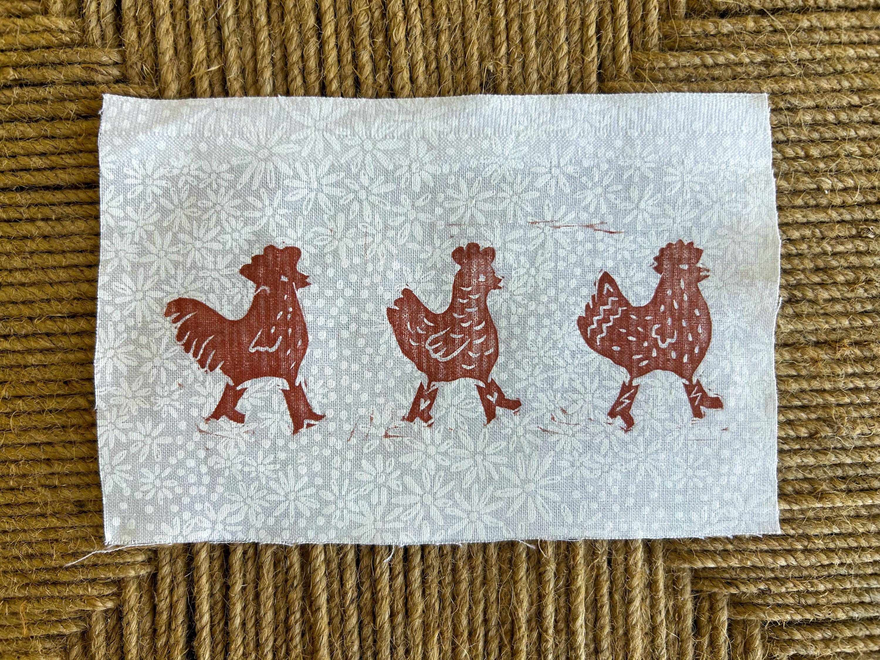 Chicken Sew-On Patch