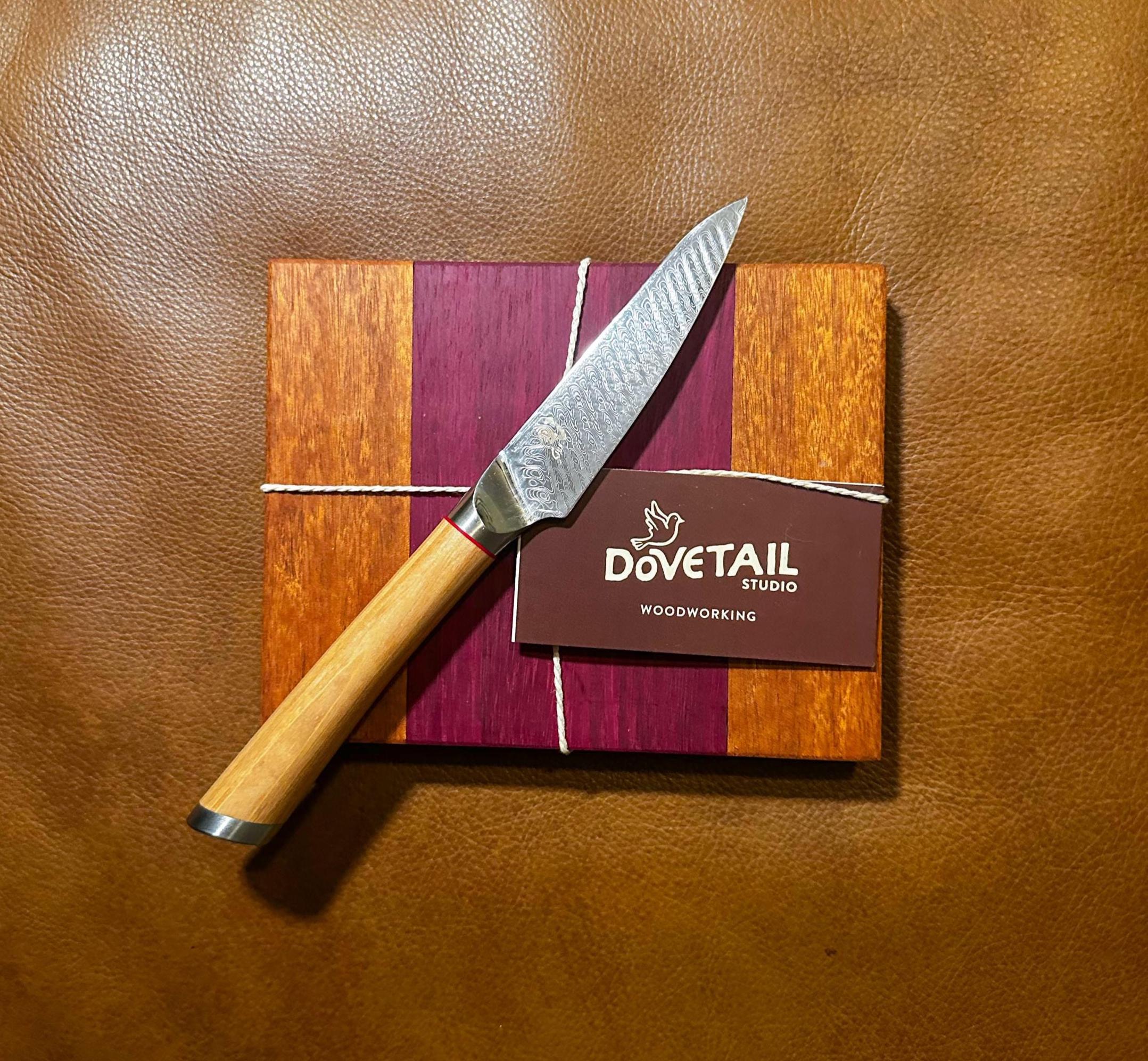 Mini Purple Heart Cutting Board