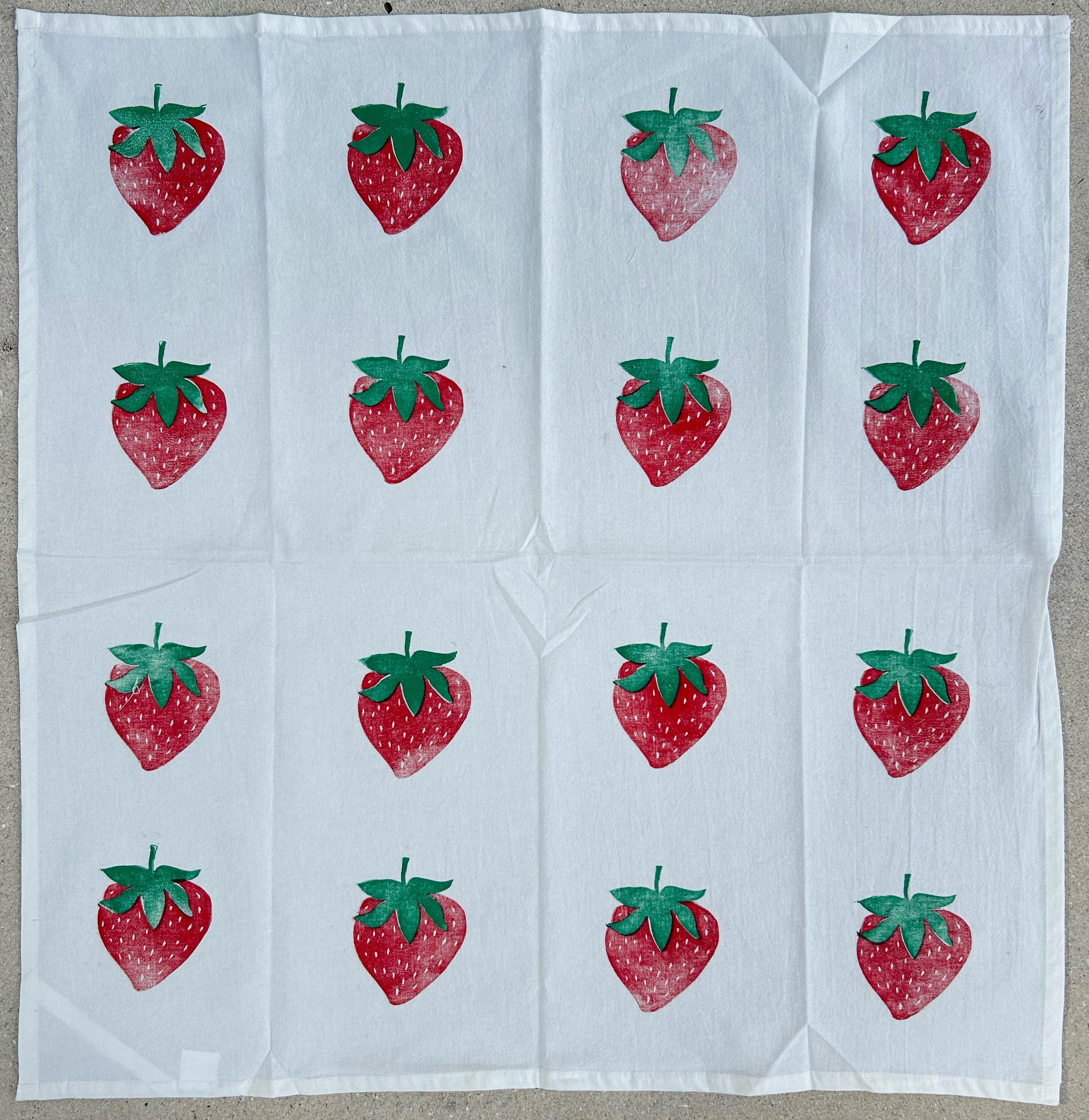 Strawberry Tea Towel