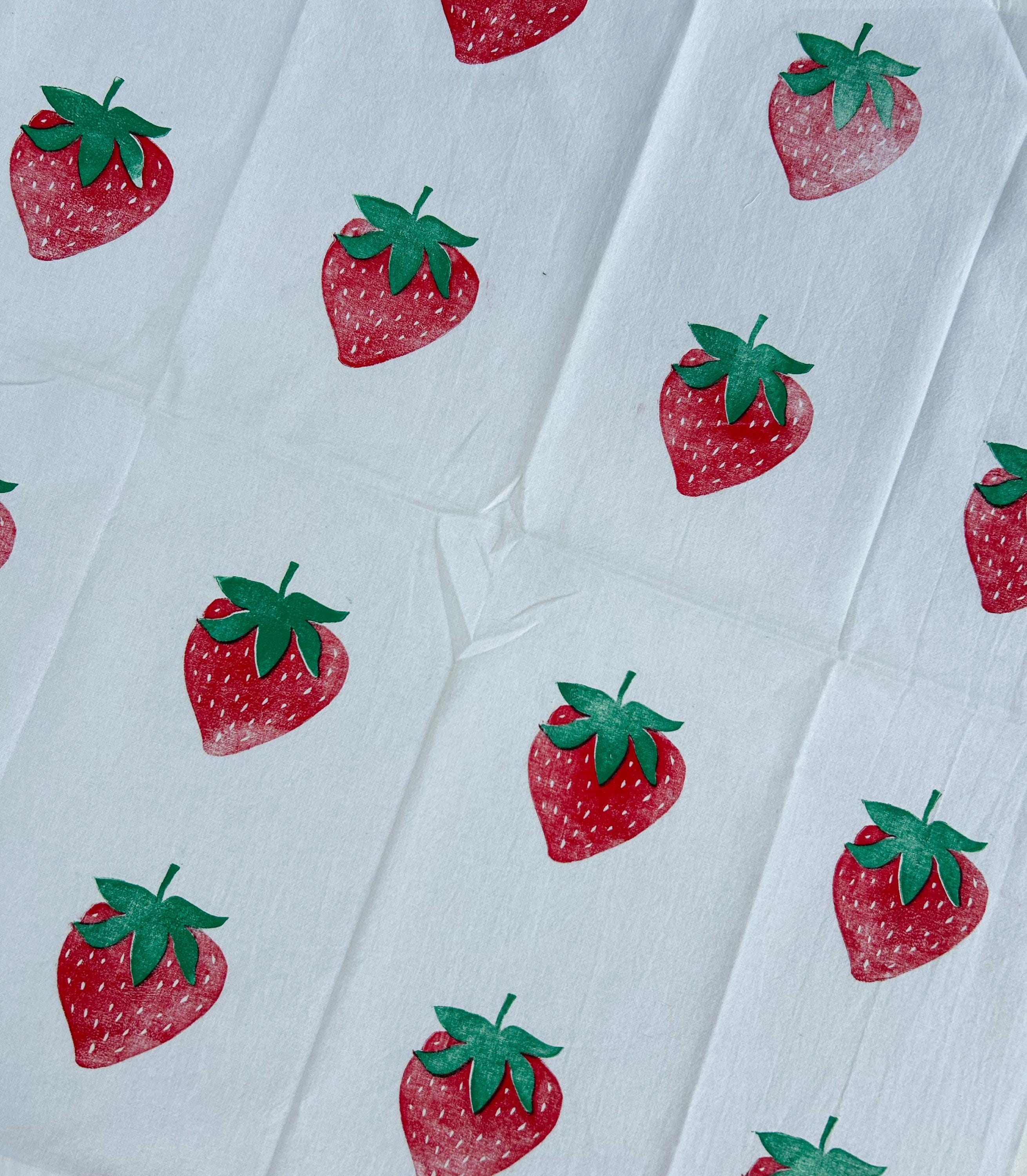 Strawberry Tea Towel
