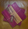Purpleheart & Walnut Cutting Board