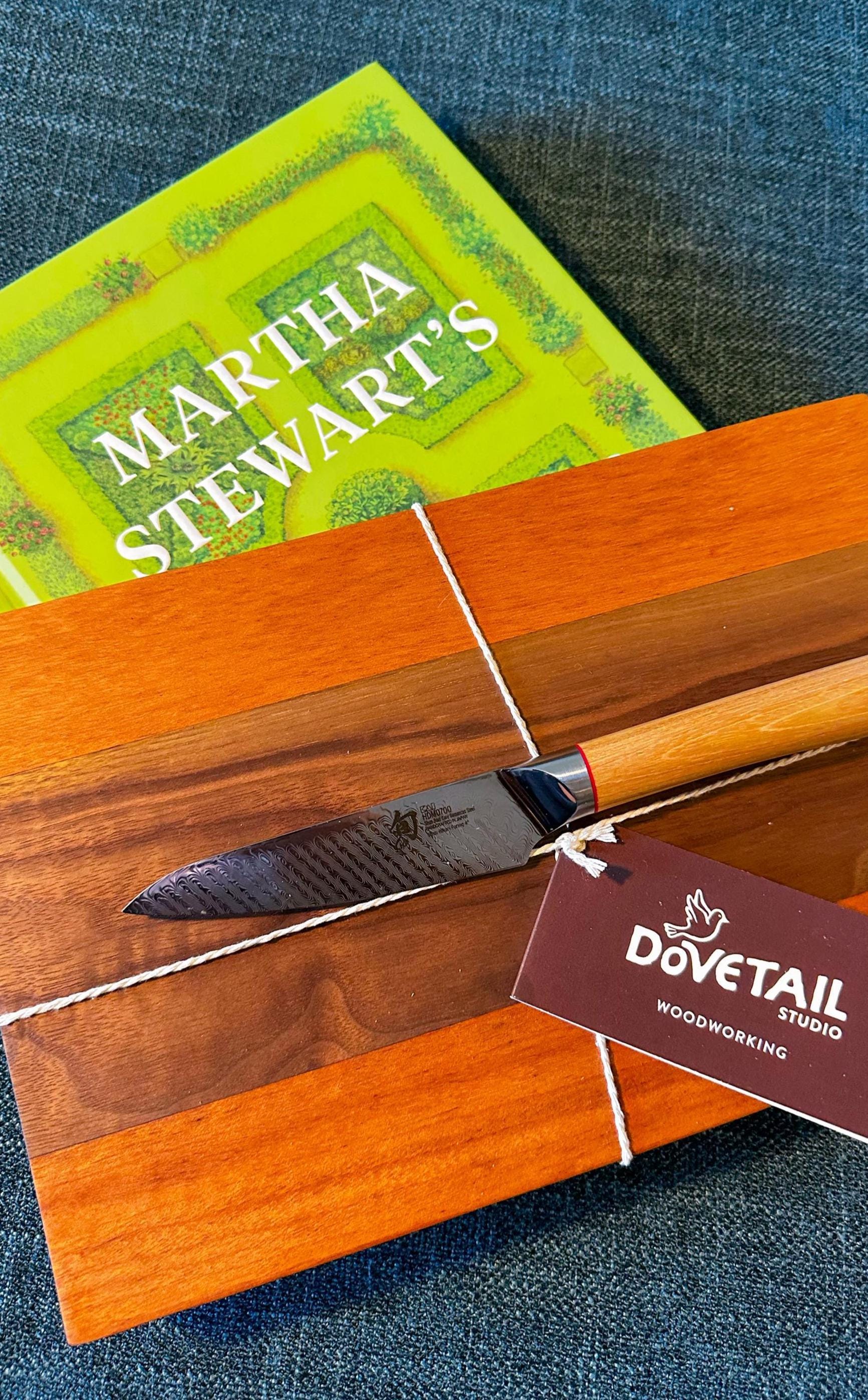 Rustic Walnut Cutting Board