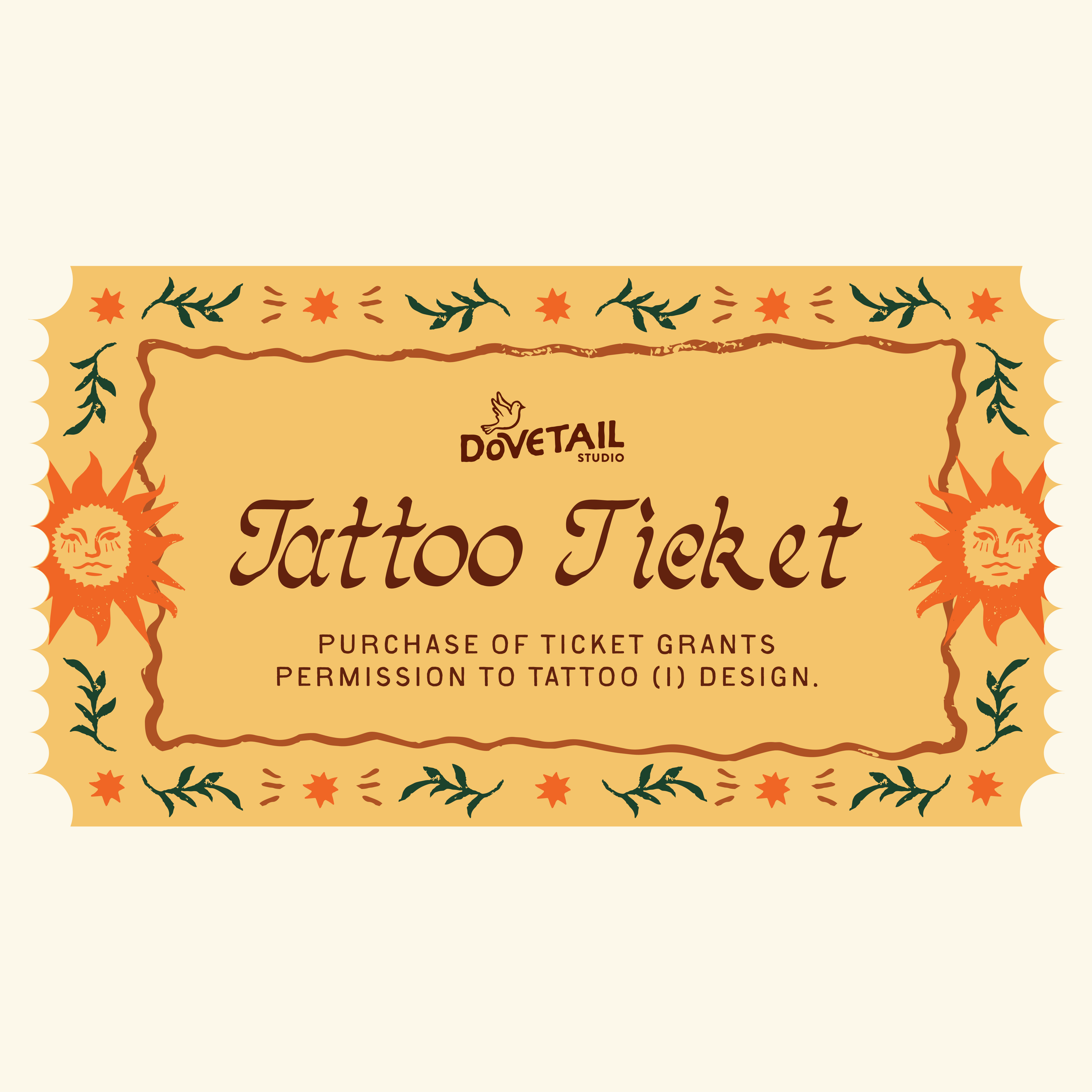 Tattoo Ticket